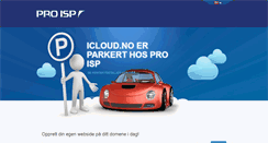 Desktop Screenshot of icloud.no